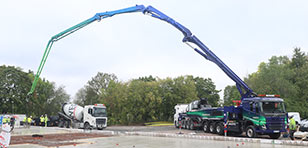 Peace and quiet in residential area despite construction site